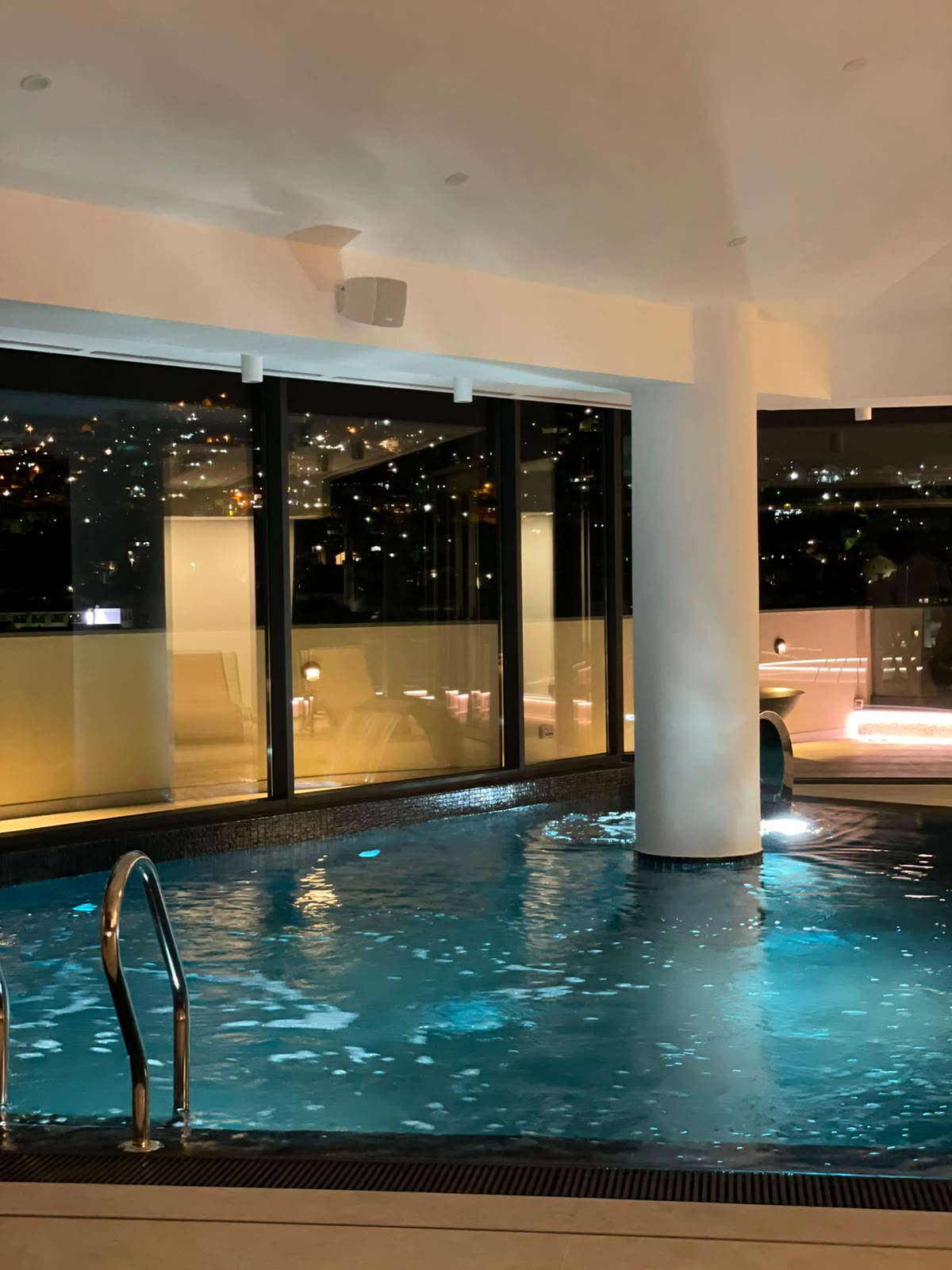 Rooftop pool