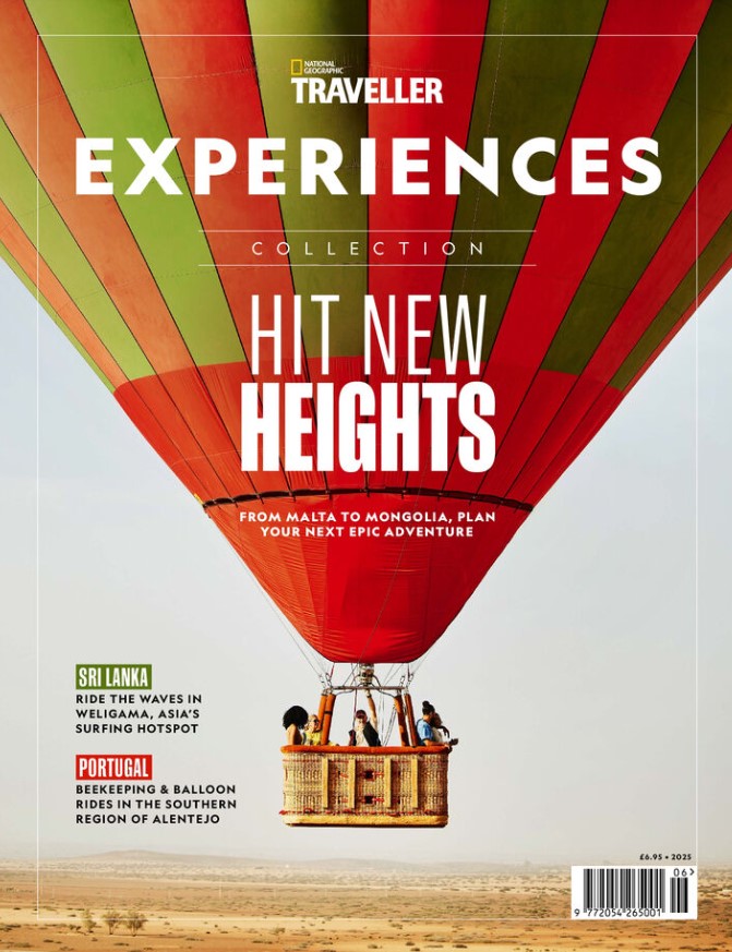 Cover of National Geographic Traveller (UK)'s Experiences Collection, Hit New Heights, 2025